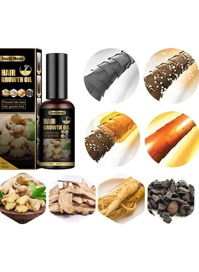 SOUTH MOON Hair Growth Serum, Anti Hair Loss Treatment, Hair Thickening Treatment,  Anti-dropping Growth Liquid, Hair Growth Agent for Men and Women 50ml. - Image 5