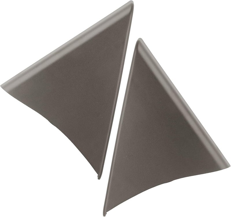 APPERFiT Front Door Panel Upper Trim Triangle Cover Tan/Cashmere Compatible with 2007-2013 Chevrolet Chevy Avalanche Silverado Suburban Tahoe, GMC Sierra Yukon General compatible practical design - Image 1