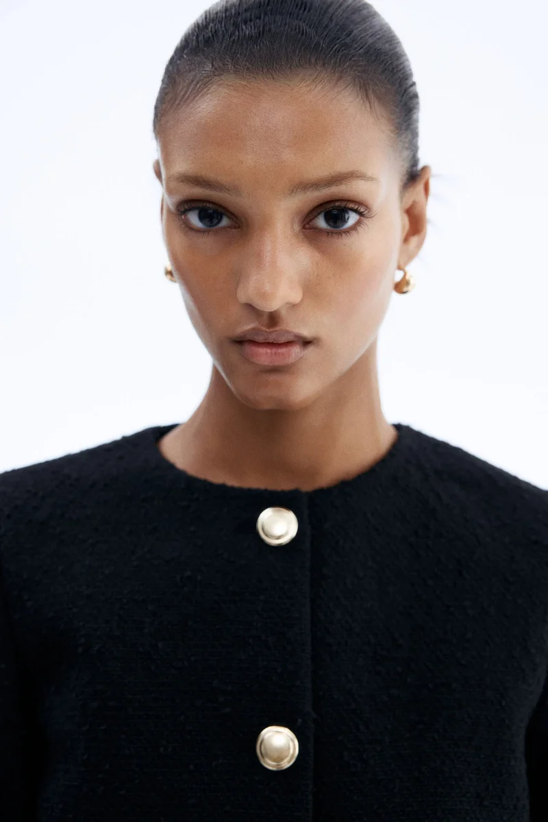 اتش اند ام بليزر من نسيج البوكليه