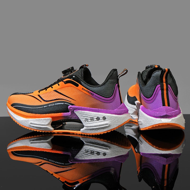 K18 Jueying 3 Couple Running Shoes Md+ Popcorn Rubber Sole 34-44 Size Running Sneakers Public Version Popular Men'S Shoes - Image 3