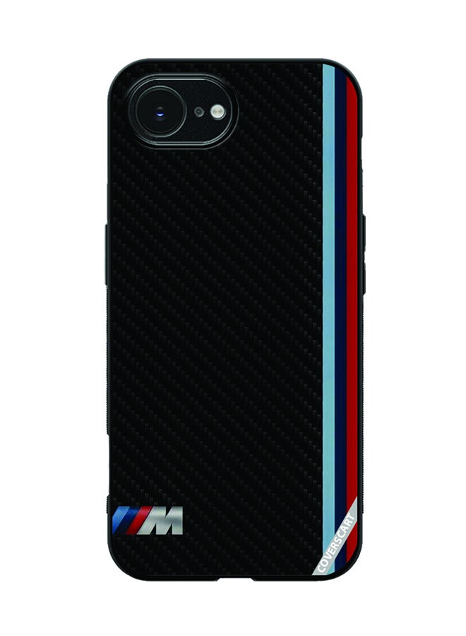 COVERSCART Protective Case Cover For Apple iPhone 16e Bmw Logo Design Black