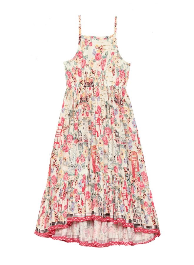 BIBA Girl Printed Kid(KW5271_Off White_3) - Image 1