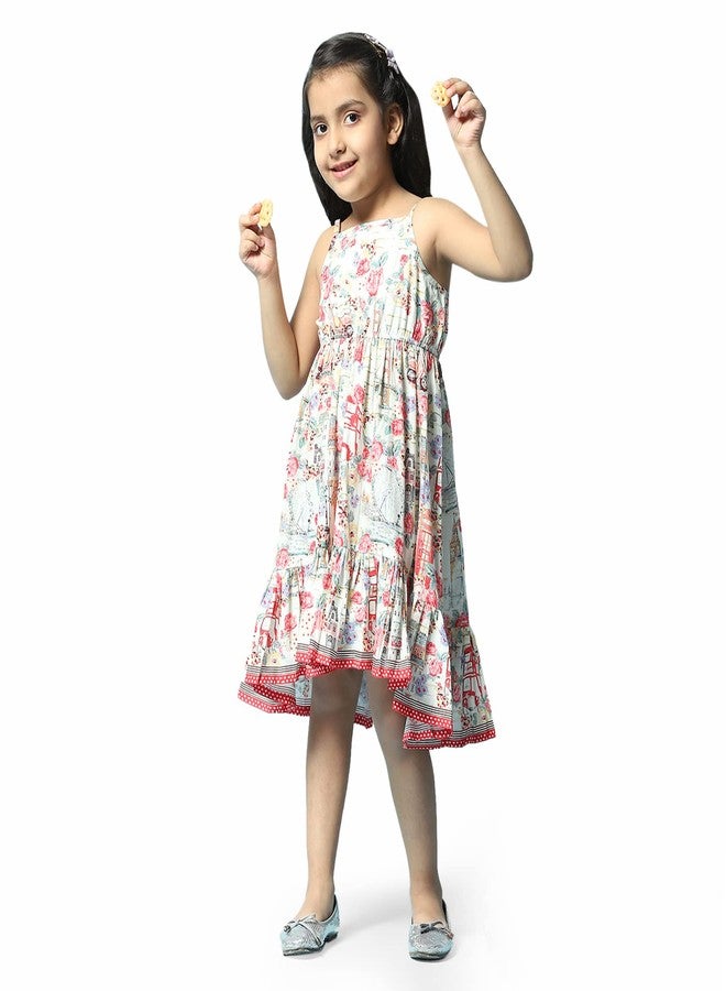 BIBA Girl Printed Kid(KW5271_Off White_3) - Image 2