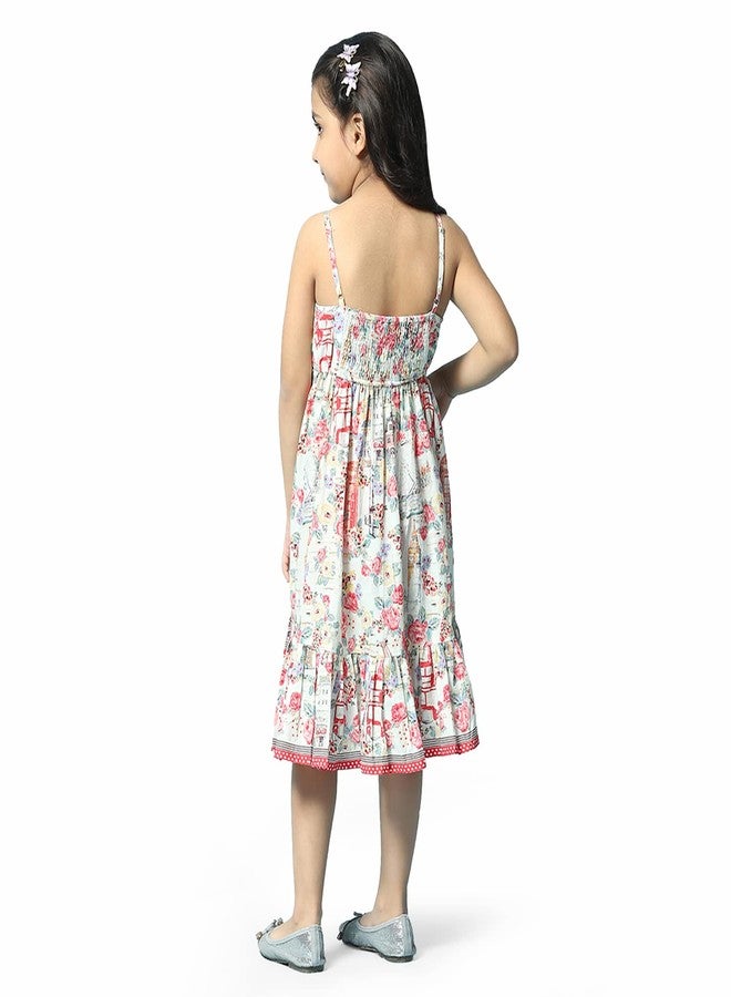 BIBA Girl Printed Kid(KW5271_Off White_3) - Image 5