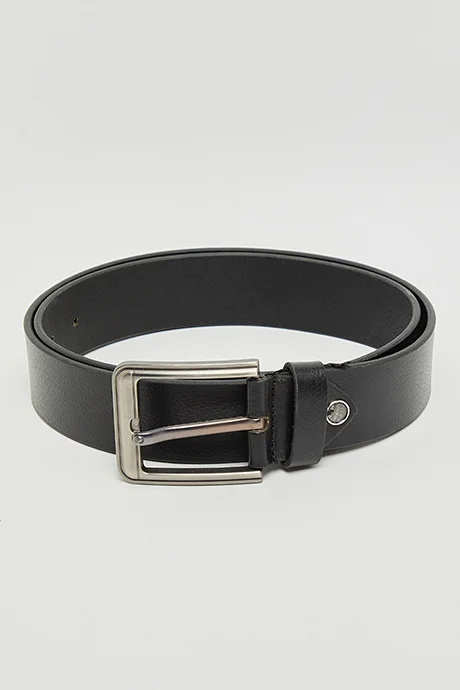 أر أند بي Solid Buckle Belt