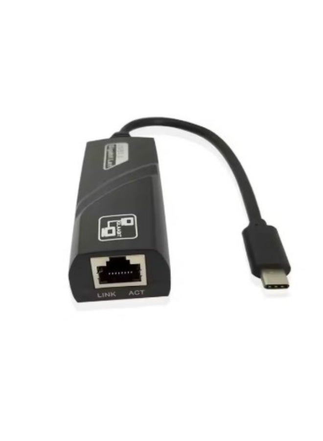 USB 3.0 Type-C to Ethernet Adapter (10/100/1000Mbps, RJ45 LAN Converter)  - Image 3