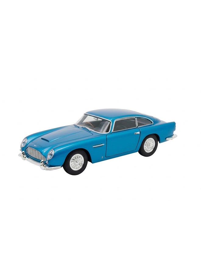 Welly Aston Martin DB5 Style Model Car | Classic Luxury Sports Coupe | Die-Cast Collectible | Blue – Die-Cast Toy Car for Kids & Collectors - Image 2