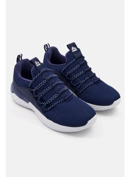 RBX Men Slip On Textured Sports Shoe, Navy  - Image 1