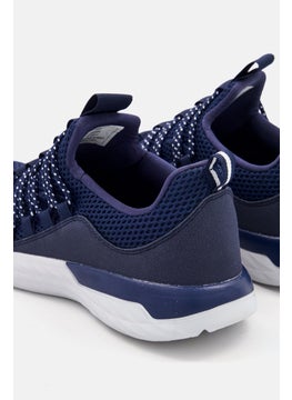 RBX Men Slip On Textured Sports Shoe, Navy  - Image 2