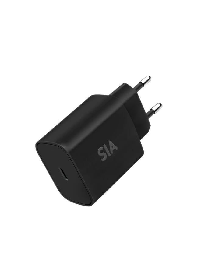 sia VoltBase 20w PD wall charger with type c port - Image 1