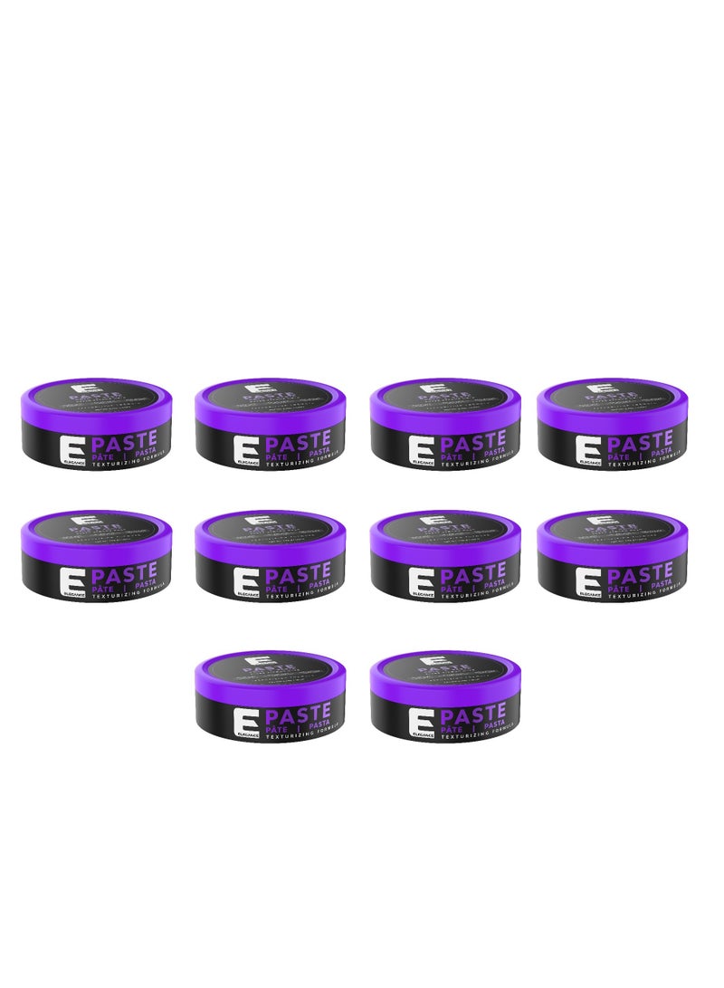 Elegance-E Series Paste Wax 140ml – Pack of 10 | Strong Hold, Low Shine Matte Finish, Flake-Free