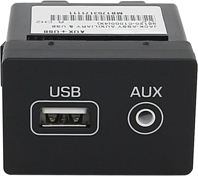 Tivora محول USB الإضافي Tivora متوافق مع سوناتا 2015-2017 وسوناتا هايبرد 2016-2017 - Image 1