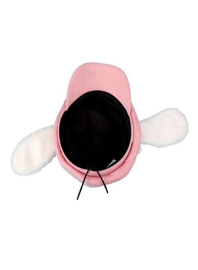 بي اكس تي قبعة بيريه نسائية جميلة من BXT، مزينة بأذني جرو طويلتين، قبعة فنانين ورسامين، مناسبة للطالبات والمراهقات، لون وردي - Image 4