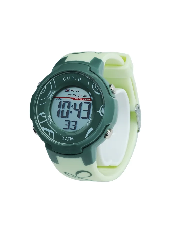 Curio Kids's Plastic Digital Watch CU-8211L-3 - 38 mm