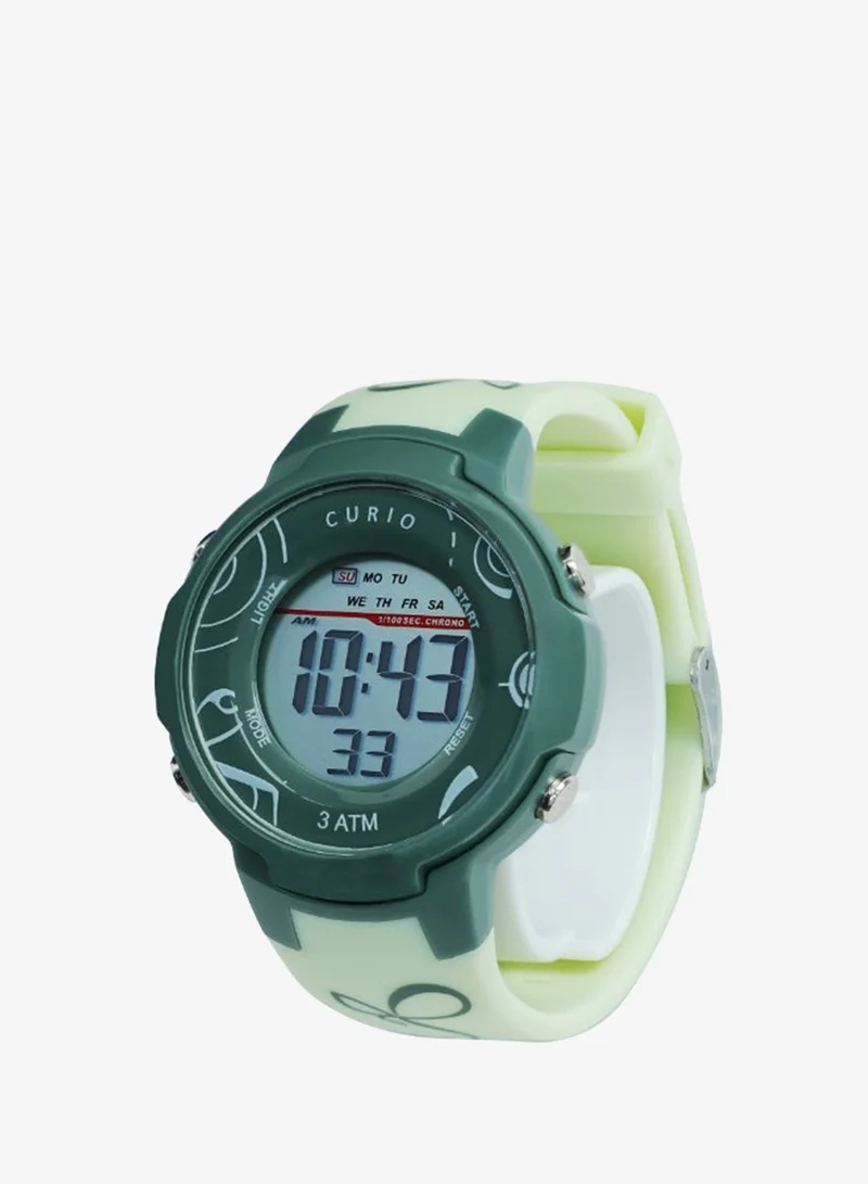 Curio Kids's Plastic Digital Watch CU-8211L-3 - 38 mm