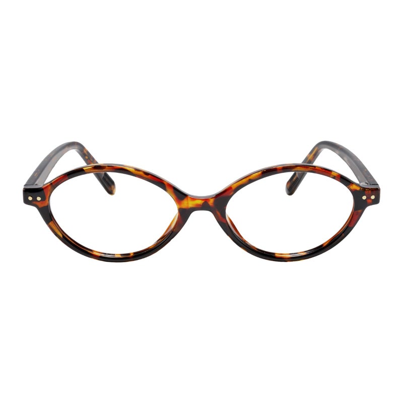 TIJN Olisa Blue Light Blocking Glasses for Women Men,Oval Small Frame Bluelight Glasses for Gaming/Computer/Screen,Tortoise - Image 3