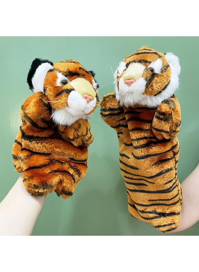 Bluejw New Suit Plush Toy Hand Doll Panda Doll Soothing Early Education Gloves Shake Tone - Image 1