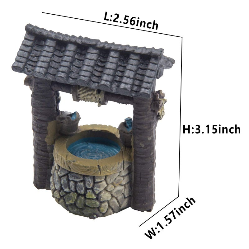 ODDIER Miniature Fairy Garden Decoration Accessories Garden Sculptures Statues,Yard Decor for Outside Gnomes Outdoor Decor for Patio - Image 2