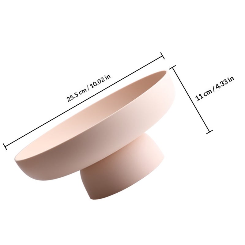 High Base Storage Plate Food Serving Dish Food Container Fruit Plate Detachable Plate - Image 2