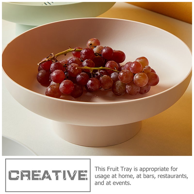 High Base Storage Plate Food Serving Dish Food Container Fruit Plate Detachable Plate - Image 4