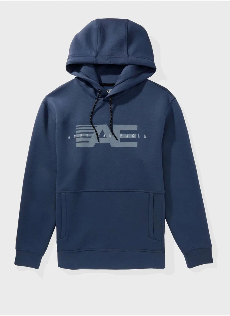 امريكان ايجل Graphic Pullover Hoodie
