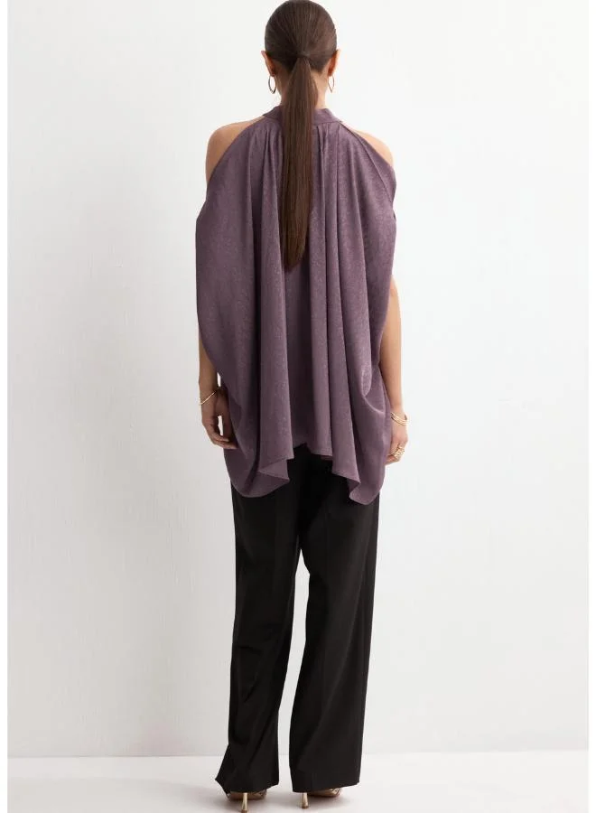 Mango Off-Shoulder Top