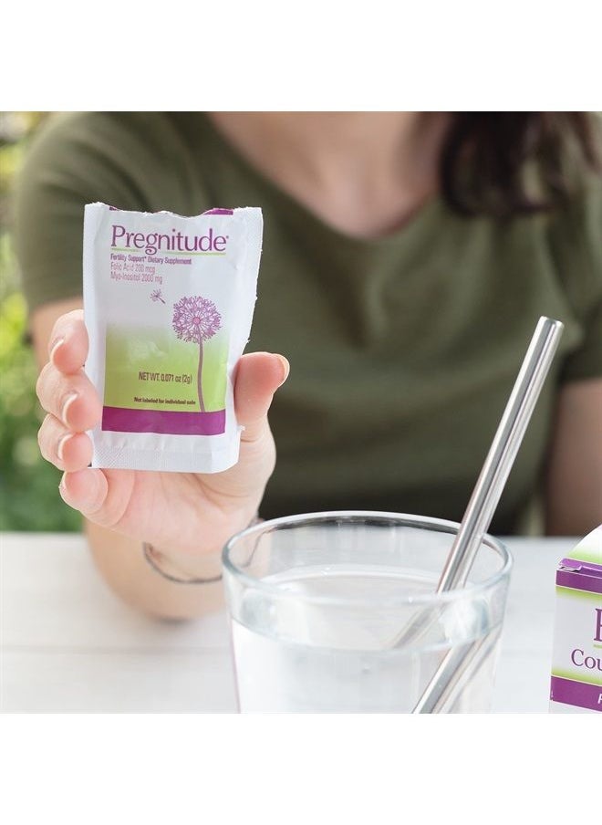 Reproductive and Dietary Supplement (Two Pack) - 120 Fertility Support Packets - Can Promote Regular Ovulation, Regular Menstrual Cycles, and Increase Egg Quality