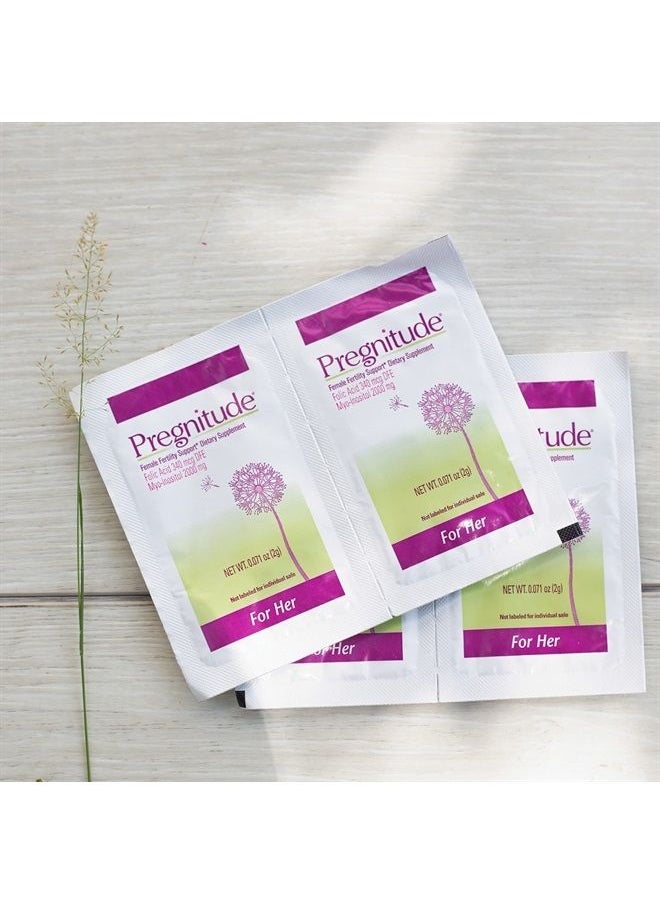 Reproductive and Dietary Supplement (Two Pack) - 120 Fertility Support Packets - Can Promote Regular Ovulation, Regular Menstrual Cycles, and Increase Egg Quality