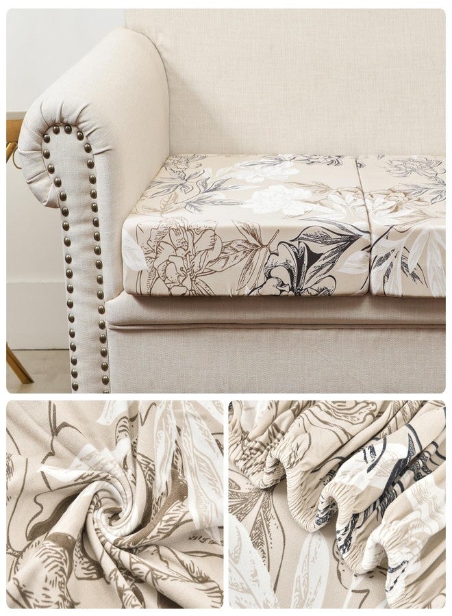 FORCHEER Sofa Cushion Covers, Stretch Printed Seat Cushion Protector Sofa Couch Cushion Cover Couch Seat Slipcovers Washable Furniture Protector(1PC,Style 4) - Image 5