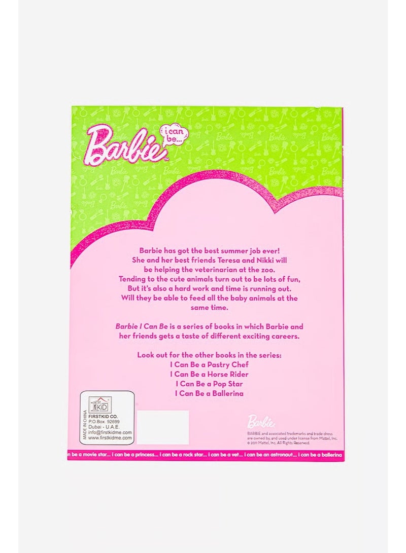Barbie A Zoo Vet Book, Light Green Combo - Image 2