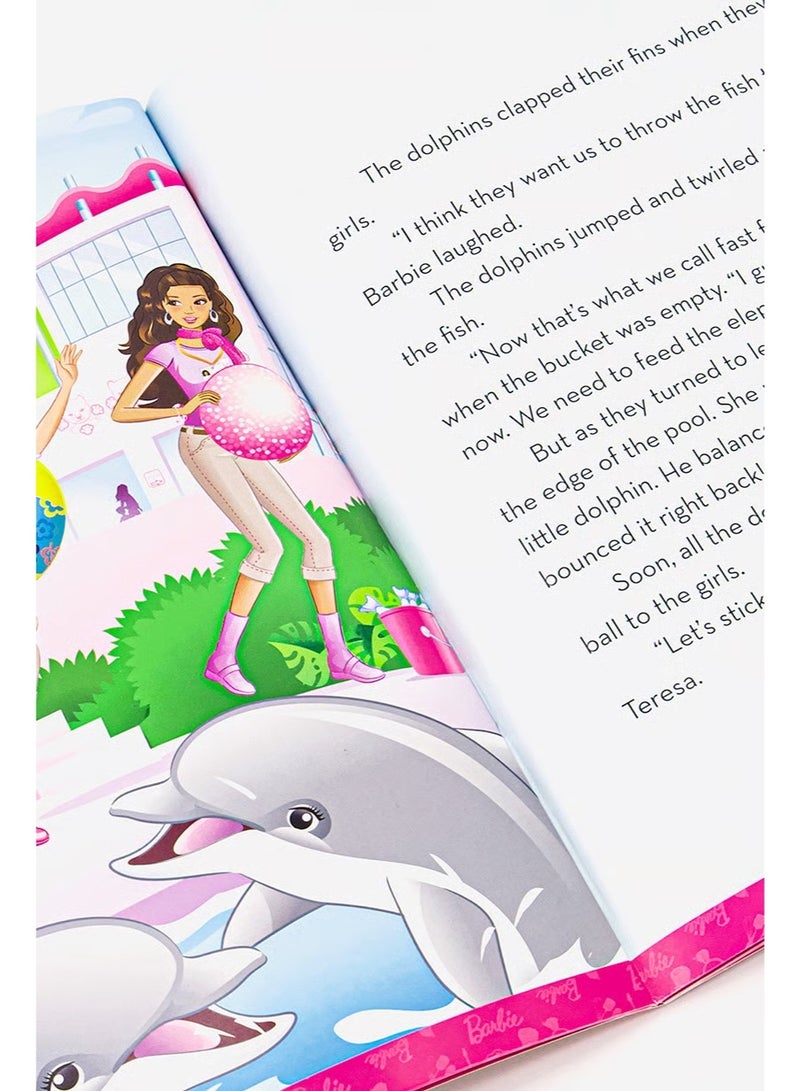 Barbie A Zoo Vet Book, Light Green Combo - Image 3