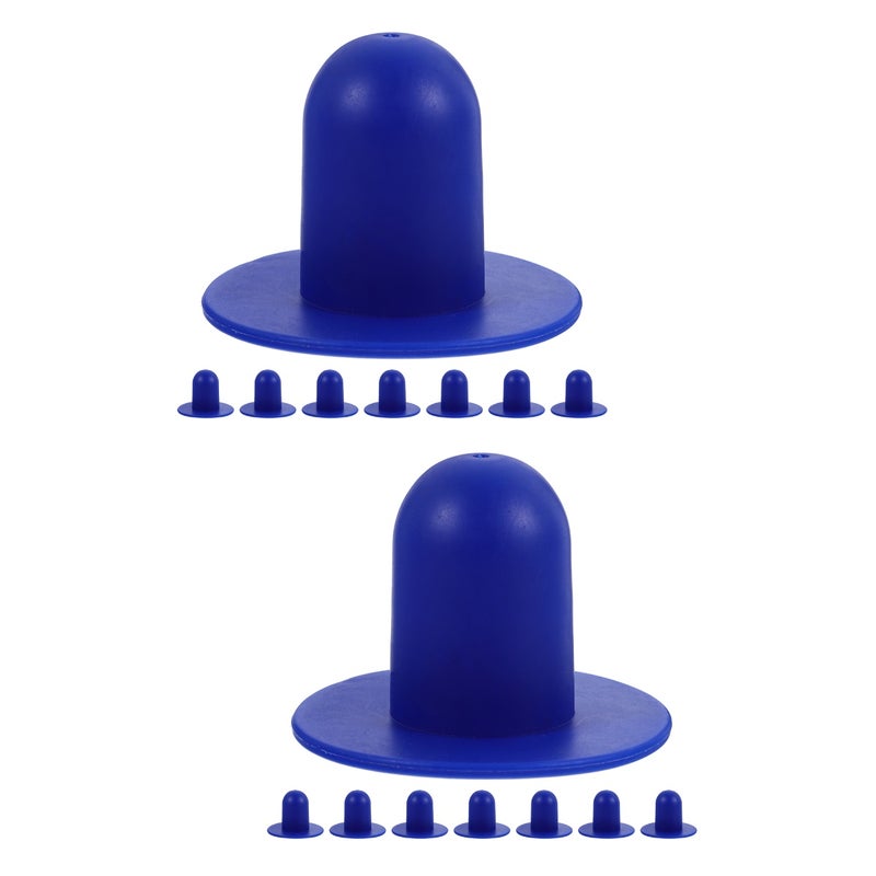 16 Pcs Pool Plugs Pool Return Line Plugs Pool Plugs for Inground Pools Above Ground Pool Compatible for Intex Pool - Image 1