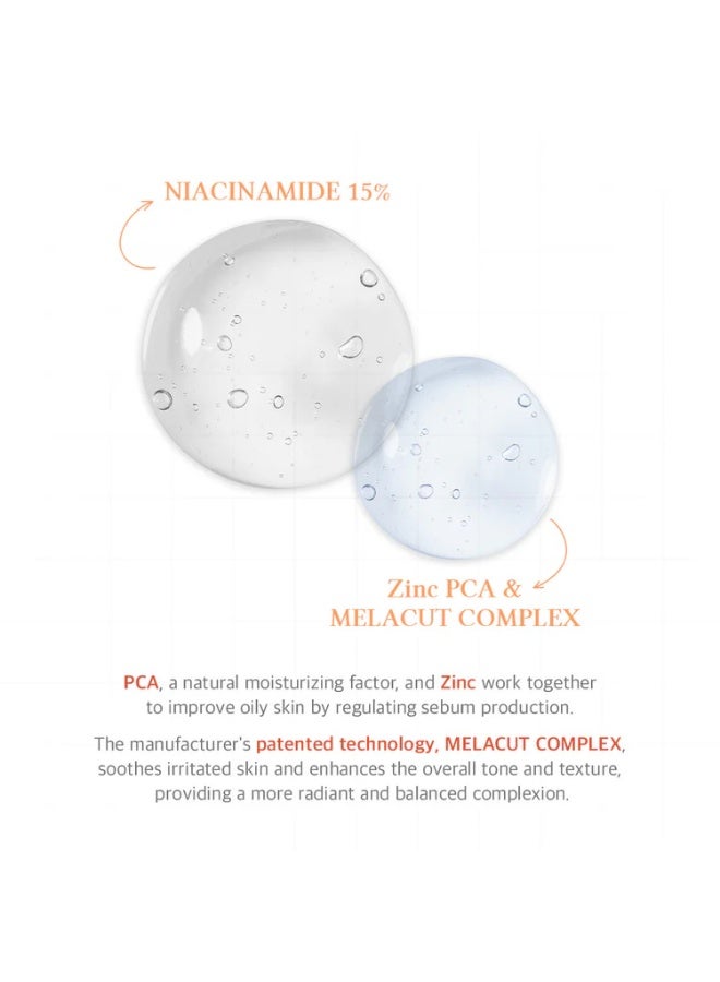 DrAlthea 15% Niacinamide Purity Serum | Brightening & Pore Minimizing Face Serum | Oil Control & Skin Tone Evenness | Korean Skincare 30ml - Image 4
