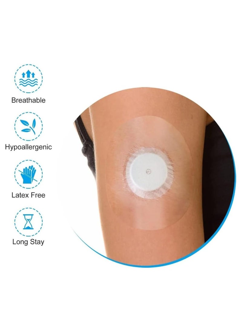 Hihonor Freestyle Sensor Covers, 20 Pack Adhesive Patches, 1/2/3 Without Hole Sensor Covers, Clear Protection Stickers Usd For Swimming/Take Bath/Running/Sport/Fitness  - Image 2