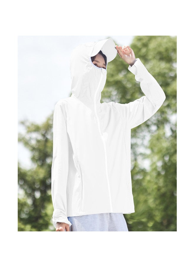 TonLion Summer Sun Protection Hoodie With Brim, Korean Style Simple And Youthful Versatile Jacket - Image 4