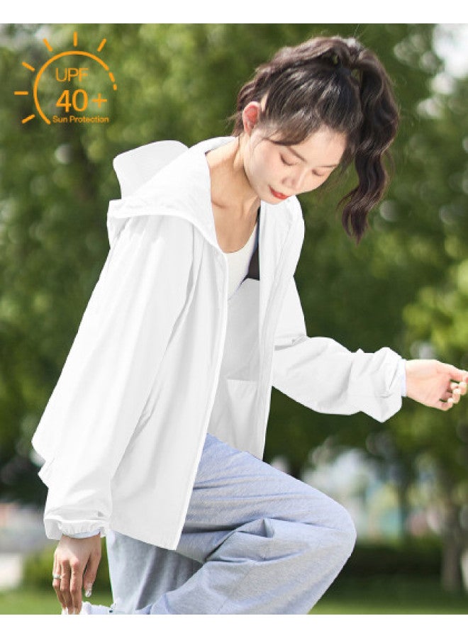 TonLion Summer Sun Protection Hoodie With Brim, Korean Style Simple And Youthful Versatile Jacket - Image 1