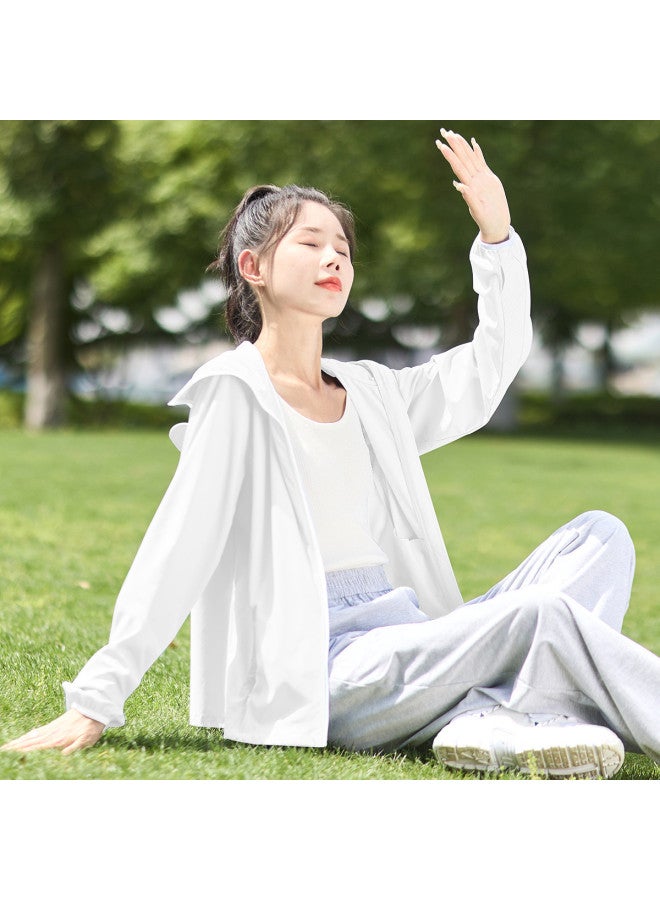 TonLion Summer Sun Protection Hoodie With Brim, Korean Style Simple And Youthful Versatile Jacket - Image 3