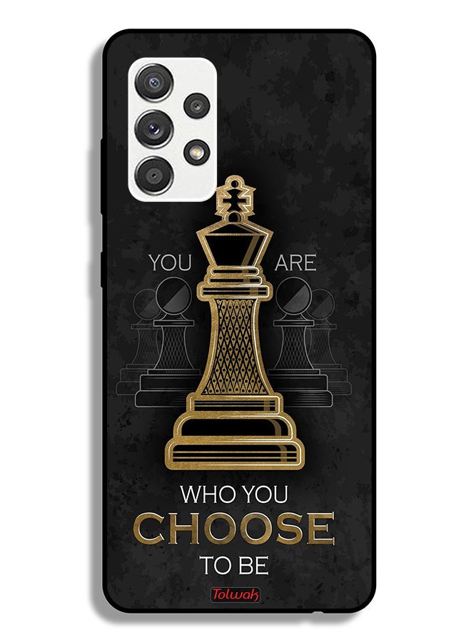 Tolwak Samsung Galaxy A32 5G Protective Case Cover You Are Who You Choose To Be - Image 1