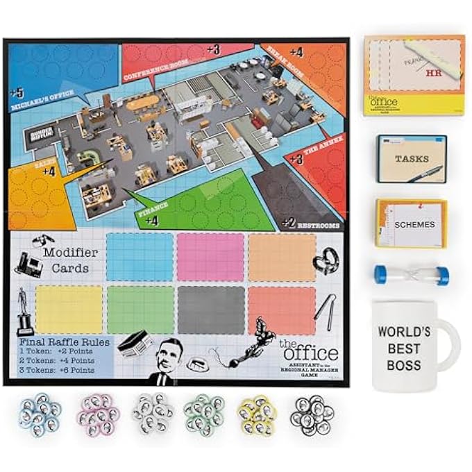 Spin Master Games The Office TV Show, Assistant to The Regional Manager Party Game, for Adults and Teens Ages 16 and up - Image 3