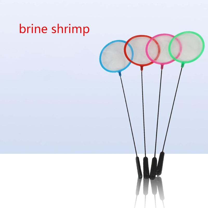 Aquariums Fish Net 3 Inches Fine Skimmer for Small Fishtanks Catching Cleaning with 9Inches Long Handle Aquariums Net Fine Mesh Cleaning Small - Image 3