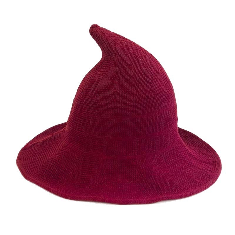 Cotton Witch Hat, Foldable Magic Hat for Women, Halloween - Image 5