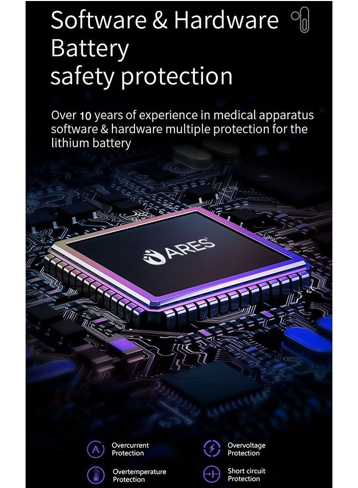 آريس فرد المساج لكامل الجسم آي كيوت من آريس (أحمر) - Image 5