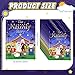 Moinchore 30 Pcs Small Christmas Nativity Story Books Bulk 41x55 Inch Bible Christian the Nativity Story of Jesus Birth Books Religious Prizes for Party Sunday School Church Bag Filler - Image 4