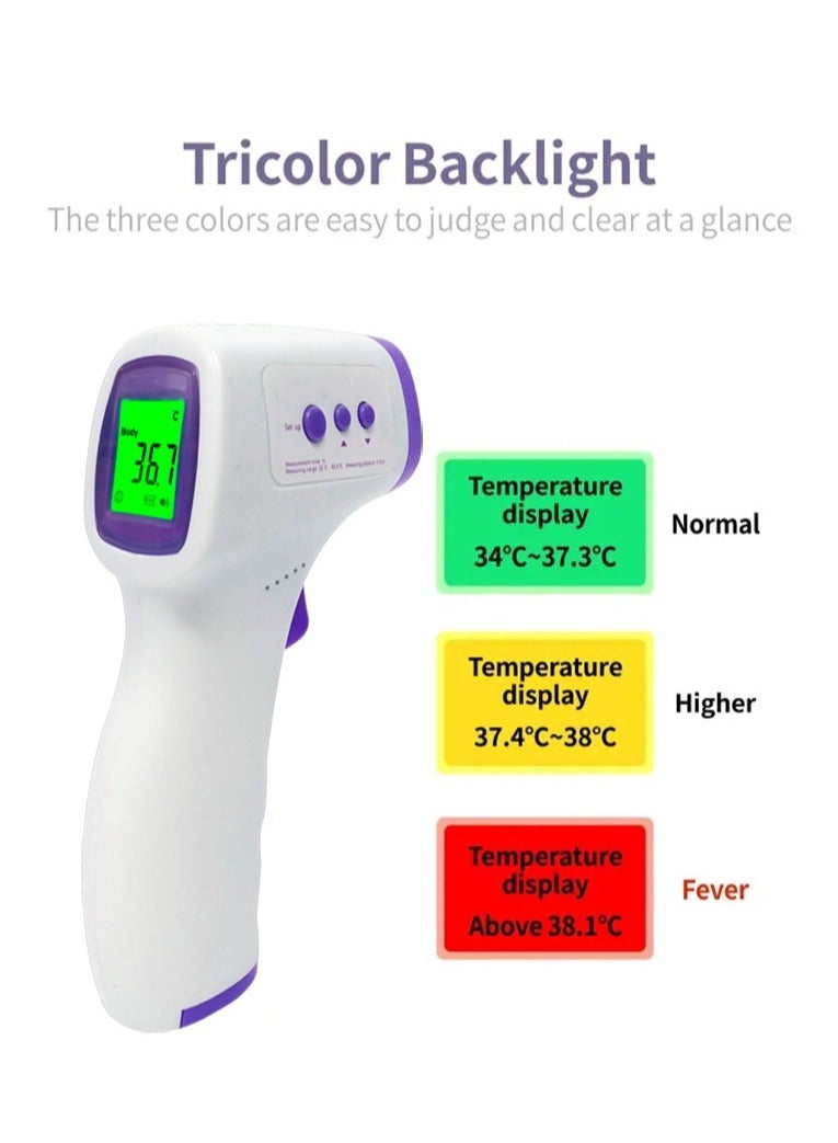 Generic Digital Thermometer for Adults and Kids, No Touch Forehead Thermometer for Baby, 2 in 1 Body Surface Mode Infrared Thermometer with Fever Alarm  - Image 2