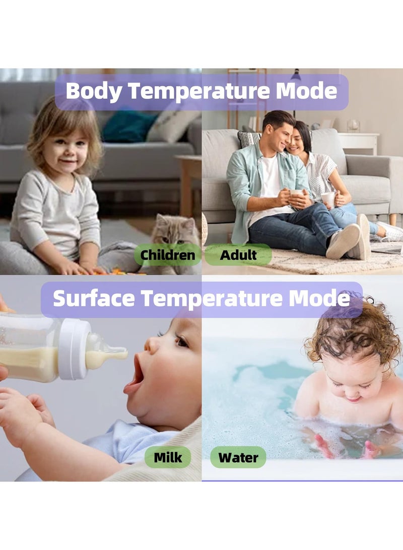 Generic Digital Thermometer for Adults and Kids, No Touch Forehead Thermometer for Baby, 2 in 1 Body Surface Mode Infrared Thermometer with Fever Alarm  - Image 5
