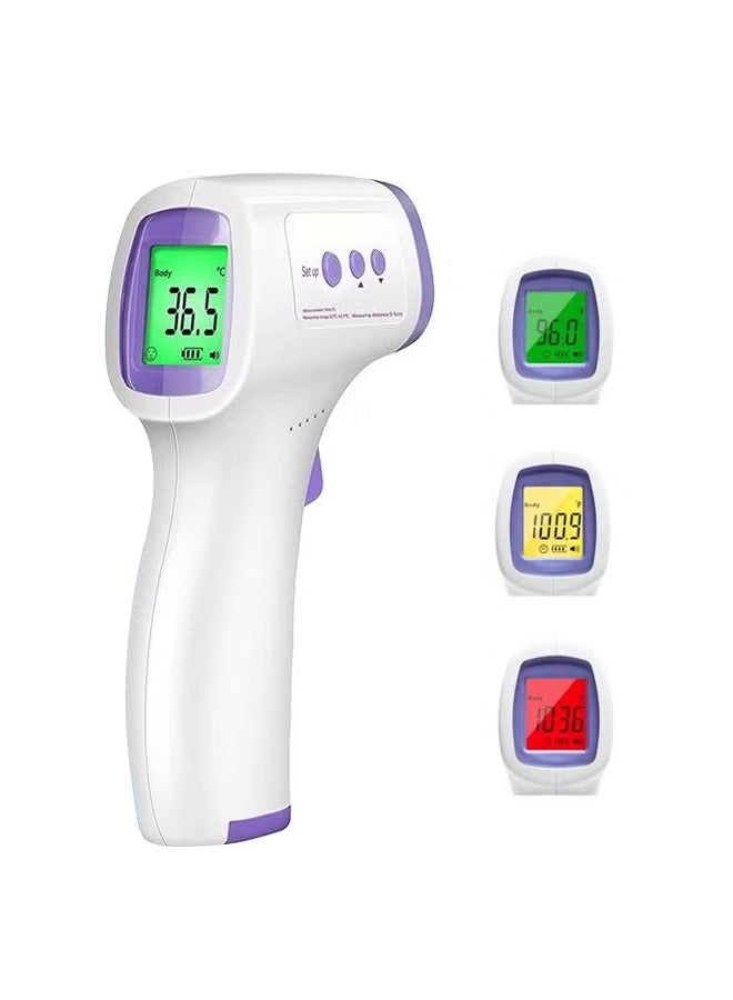 Generic Digital Thermometer for Adults and Kids, No Touch Forehead Thermometer for Baby, 2 in 1 Body Surface Mode Infrared Thermometer with Fever Alarm  - Image 1