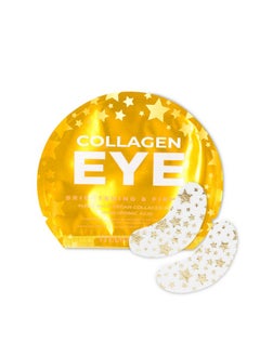 Vitamasques Vegan Collagen Eye Pads 3Pack Firming & Brightening Anti Aging Under Eyes Mask To Reduce Fine Lines Puffiness Wrinkles & Dark Circles Mothers Day Gifts For Mom Gift For Wife  - Image 1