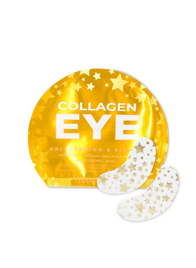 Vitamasques Vegan Collagen Eye Pads 3Pack Firming & Brightening Anti Aging Under Eyes Mask To Reduce Fine Lines Puffiness Wrinkles & Dark Circles Mothers Day Gifts For Mom Gift For Wife - Image 1