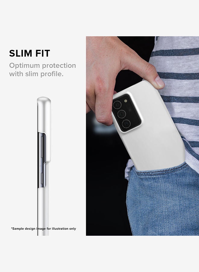 Stylizedd Slim Cover for Samsung Galaxy Note20 Ultra Case Snap Classic Series Mobile Cover Hard PC Shield Matte Finish Print -Qatar-Player-Afif - Image 4