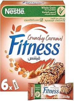 Fitness Fitness Nestle Fitness Crunchy Caramel Breakfast Cereal Bar 6 x 23.5g 